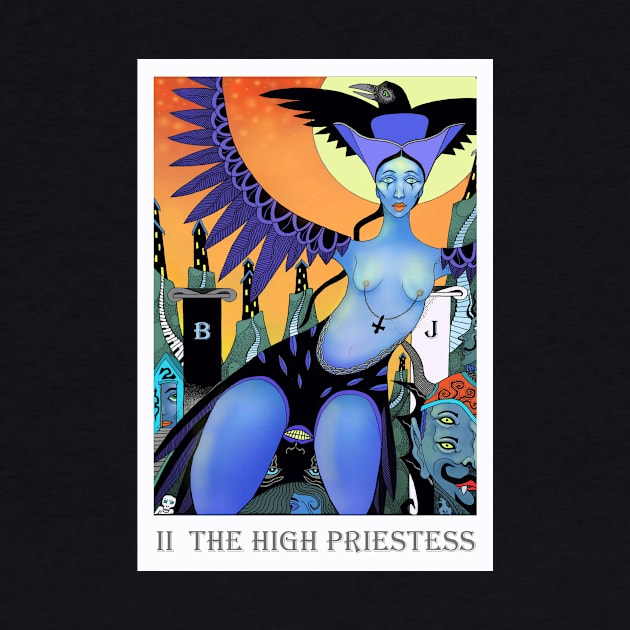 Tarot The High Priestess by christoph